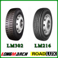 Marques de pneus de camion Longmarch Doubleroad 11r22.5 11r24.5 fabriquées en Chine